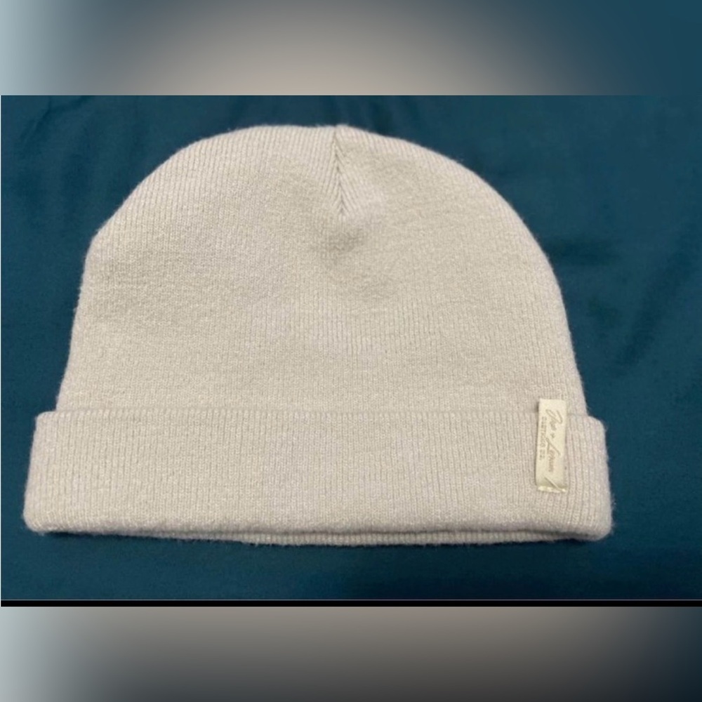 10. Jax & Lennon Cozy Kids Beanie - Cream large